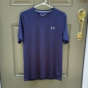 Under Armour Men's Dark Blue Short Sleeve Tee